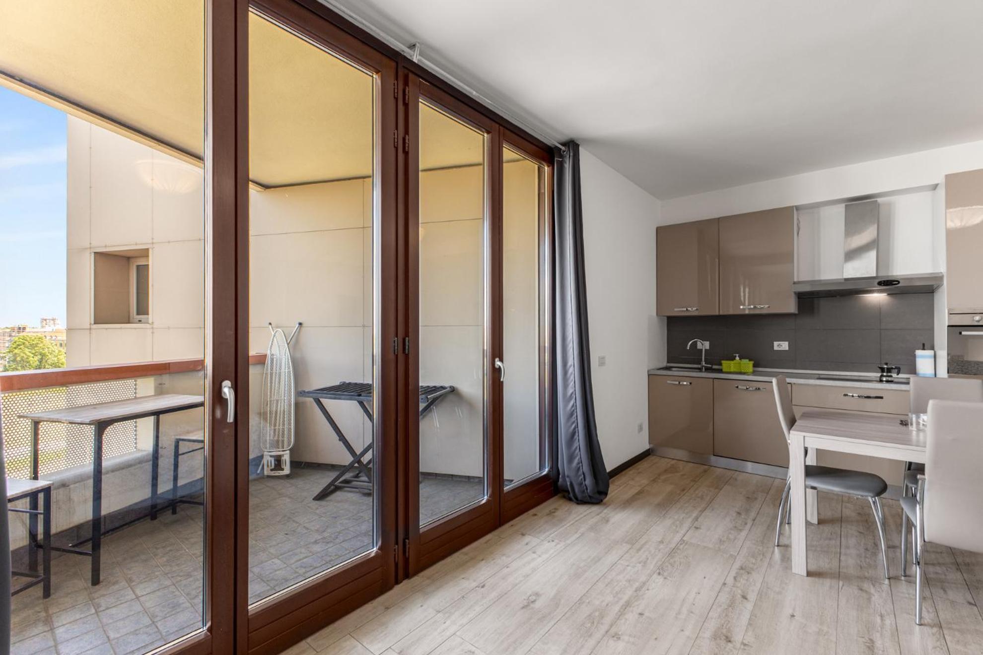 Monolocale Con Balcone Self Check In Milano Sempione Bagian luar foto